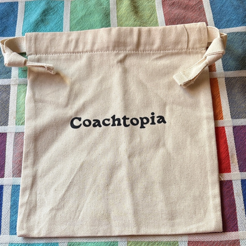 👝 Coach Coachtopia Canvas Drawstring Bag 👝